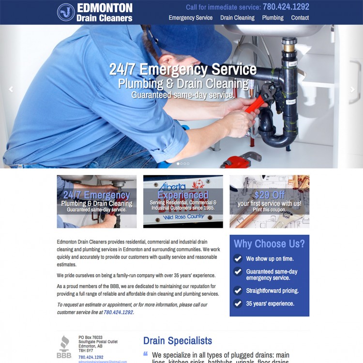 Edmonton Drain Cleaners