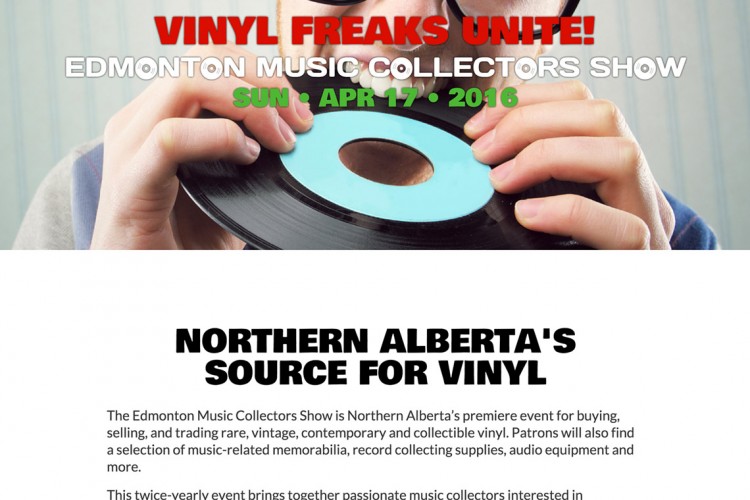 Edmonton Music Collectors Show