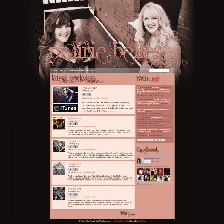 Prairie Belles Website