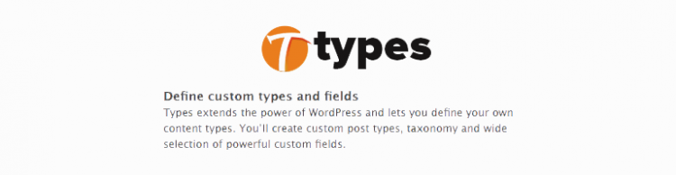 Types WordPress Plugin