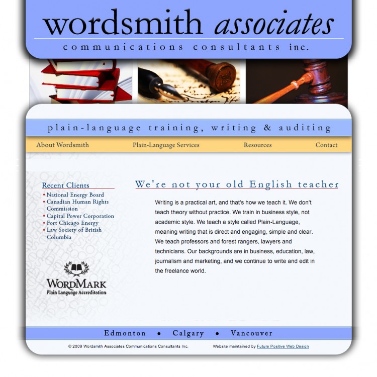 Wordsmith Associates Website
